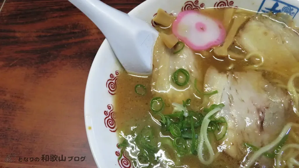 井出系和歌山ラーメンの元祖、井出商店